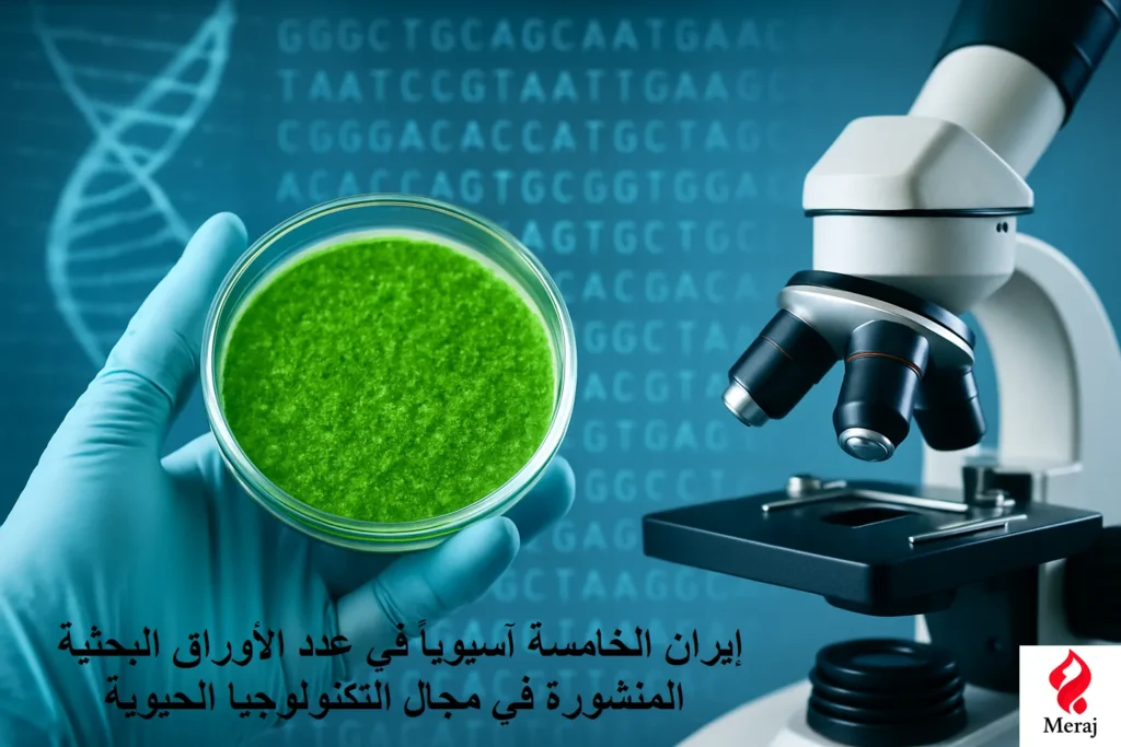 إيران الخامسة آسيوياً في عدد الأوراق البحثية المنشورة في مجال التكنولوجيا الحيوية